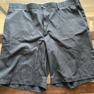 Mens grand slam black golf shorts